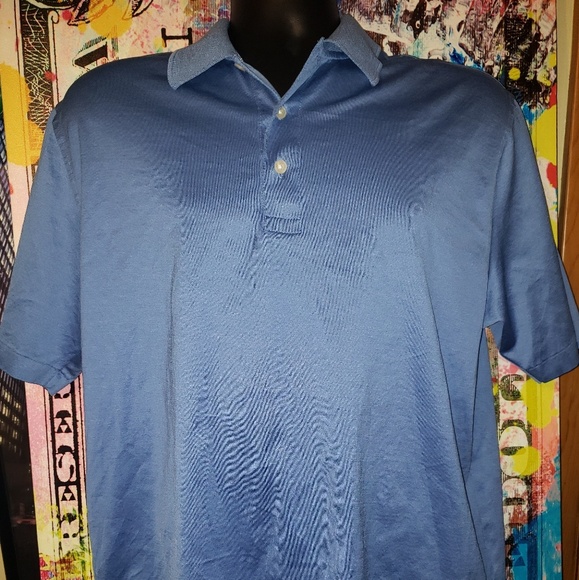 Mens Medium Brooks Brothers Golf Polo 